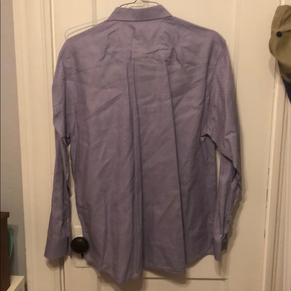 {Calvin Klein} XL purple long button down shirt - Picture 9 of 13